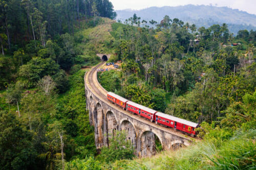 View over Nine Arches bridge