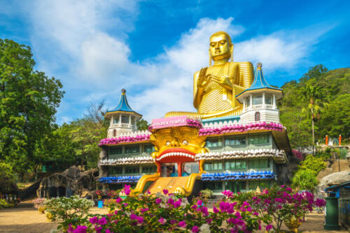 buddha museum of dambulla golden temple, sri lanka