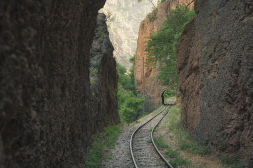 Odontotos track railway Diakopto – Kalavrita through the Voura