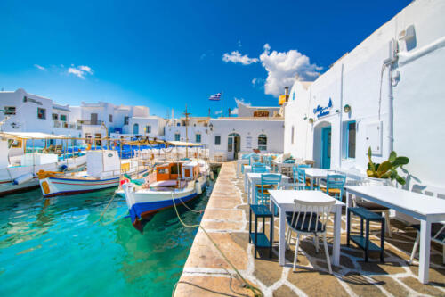 Naousa in Paros Island, Greece