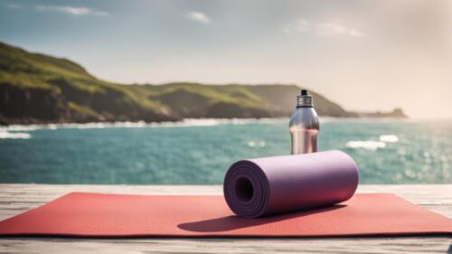 Yoga on the beach