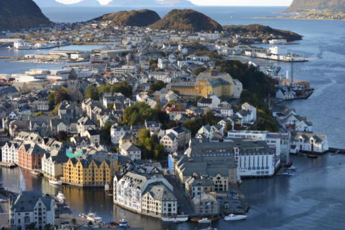 View from Mount Aksla, Alesund
